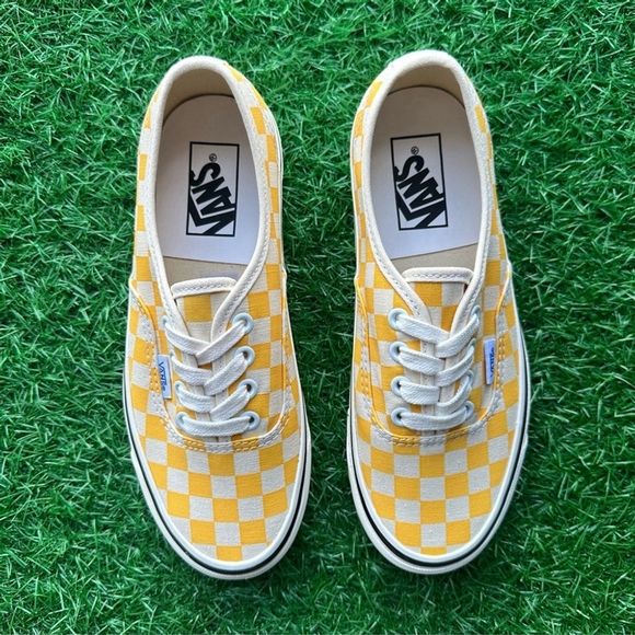 Vans Authentic 44 Dx Anaheim Factory Yellow Checkerboard - Picture 8 of 8